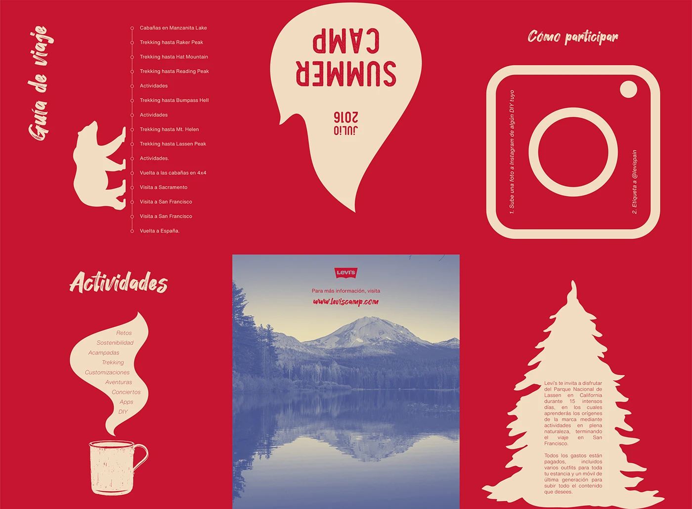 Levi's Summer Camp diseño