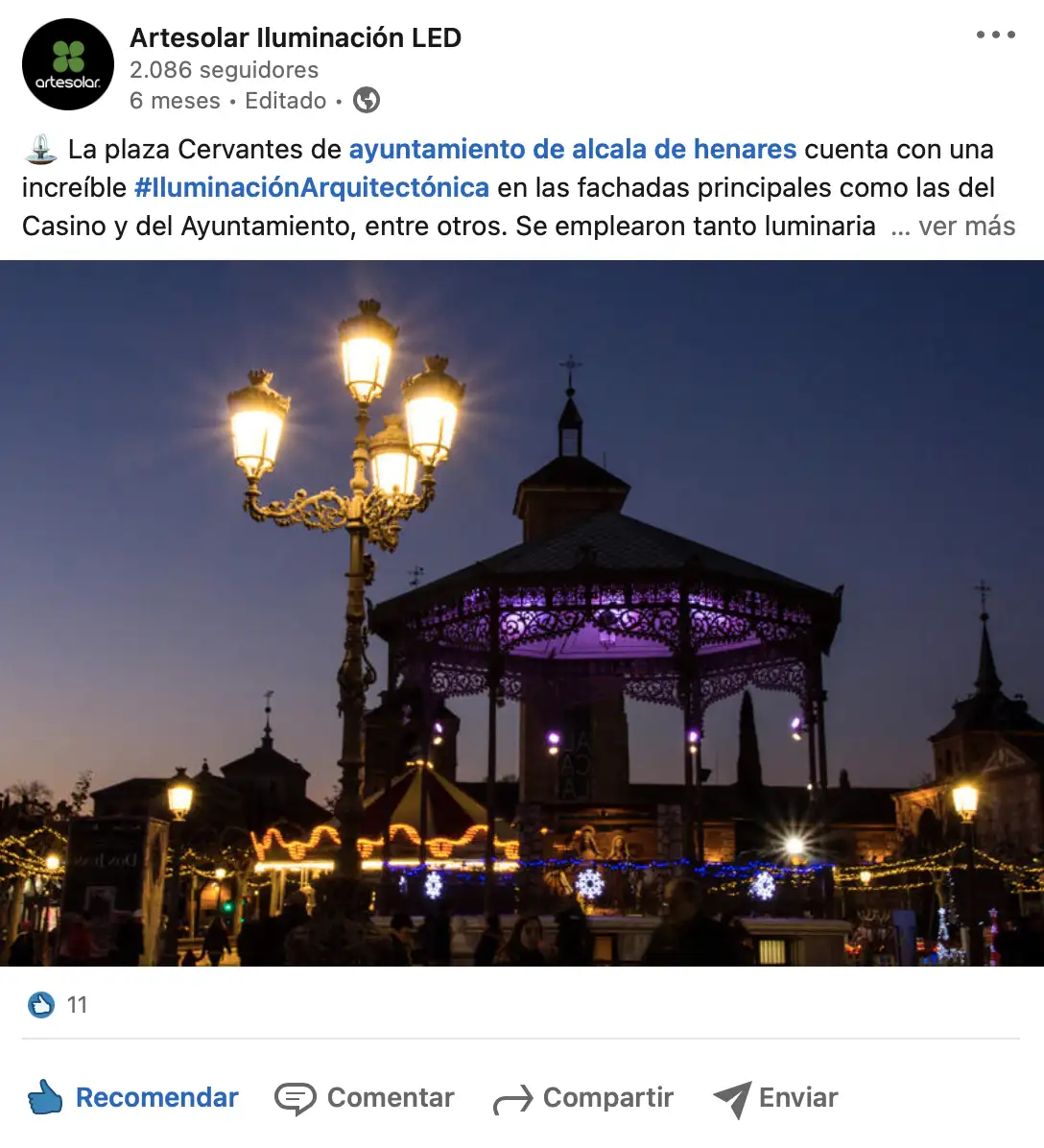 artesolar rrss linkedin